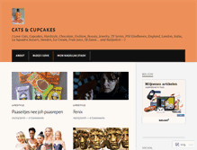 Tablet Screenshot of catsencupcakes.com